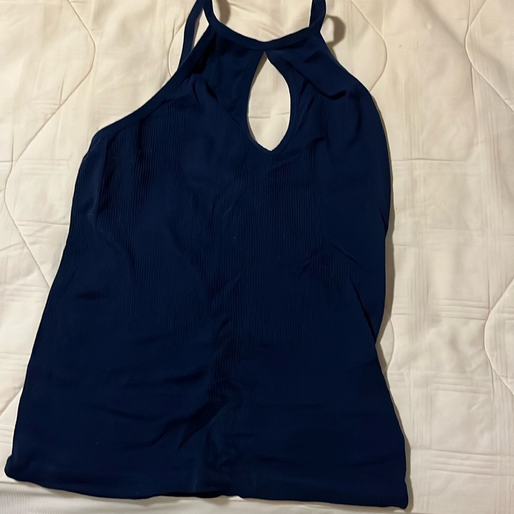 Navy Bkue tank top